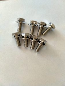 Tricycle parts screws A set of screws for assembling or repairing adult tricycles.