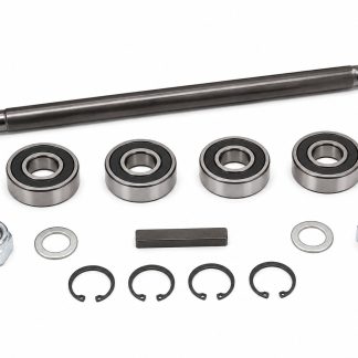 Sobowo adult tricycle rear axle assembly with sealed bearings, axle nuts, washers, axle key and circlips