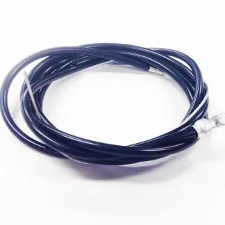 A dark blue brake cable for adult tricycles