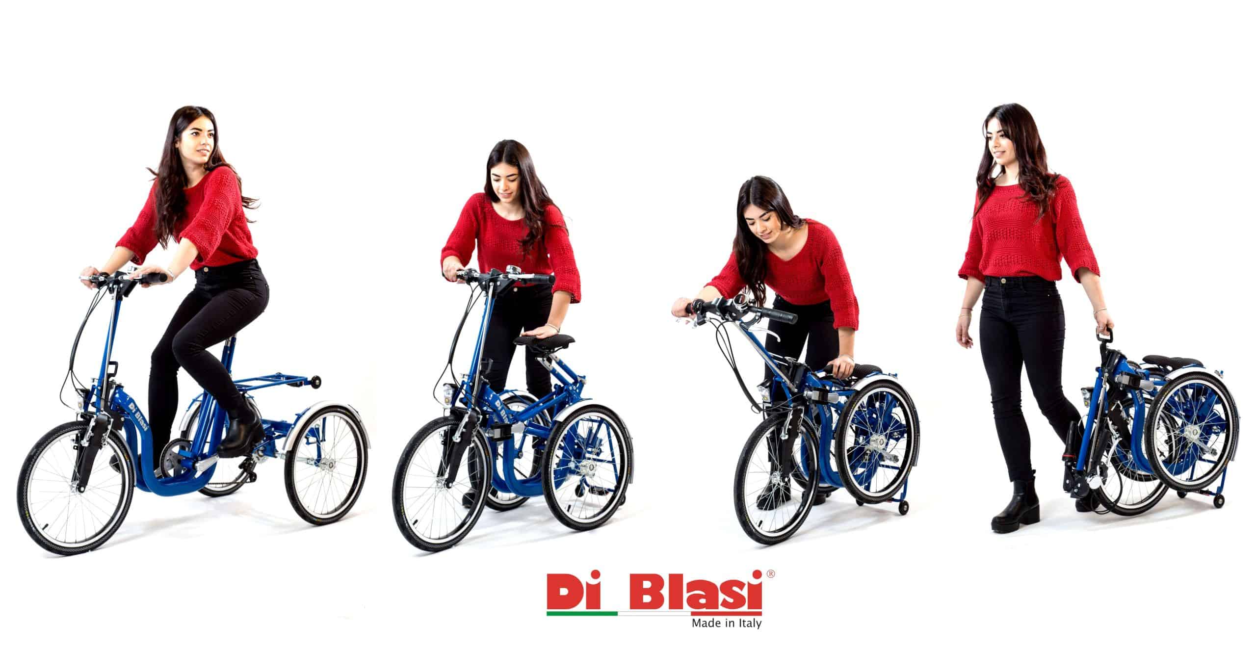 diblasi folding tricycle Italian engineering at its absolute best