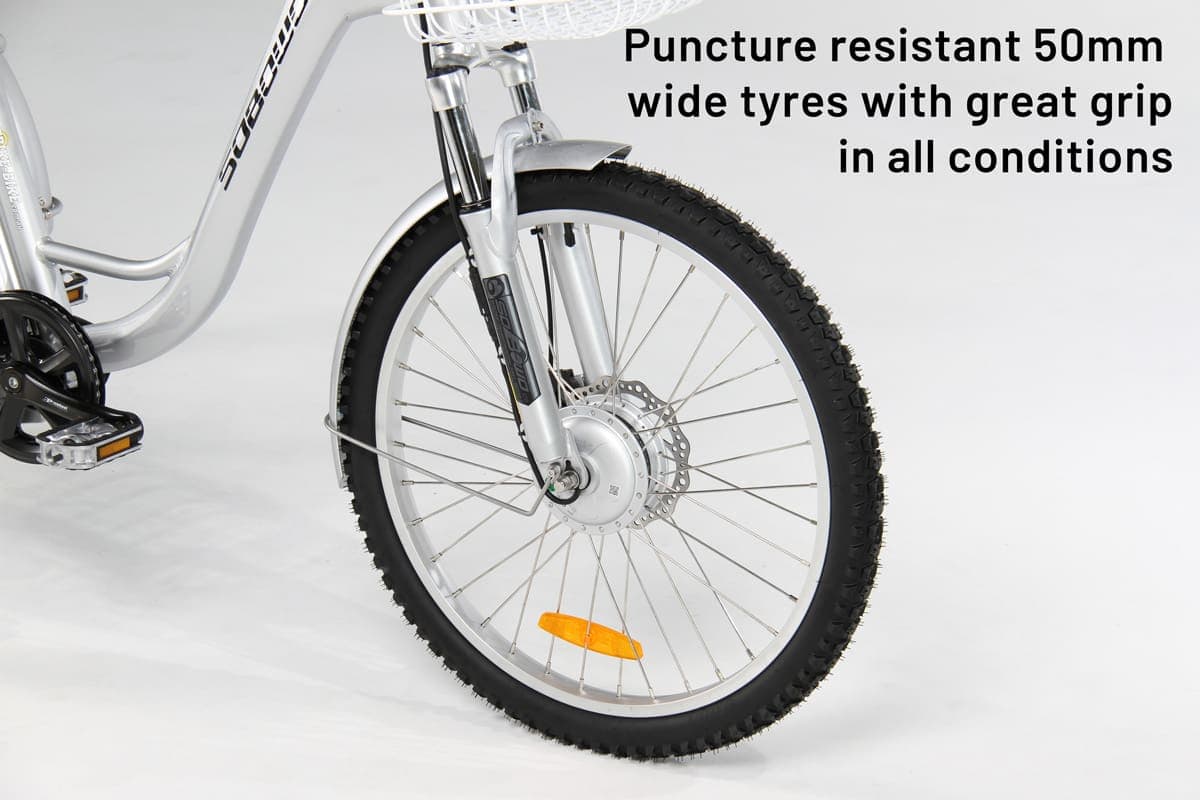 Sobowo 2450 come standard with puncture proof tyres