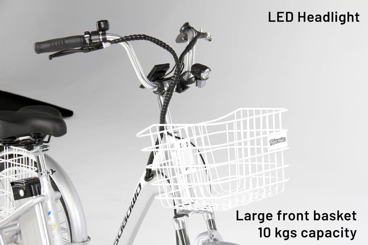 Sobowo 2450 large basket and front LED headlight