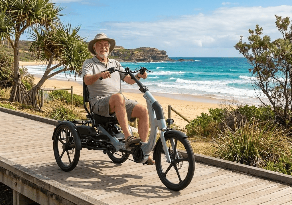 electric tricycle vs mobility scooter Australia comparison